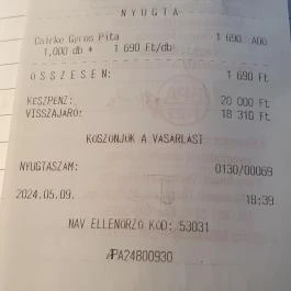 Kartal Kebab Halásztelek - Egyéb