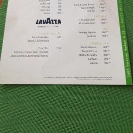 Kavics Grill Étterem Velence - Étlap/itallap