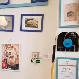 Kék Elefánt Kávézó, Szeged - Belső