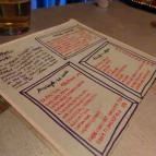 Kék Ló Fashion Pub Budapest - Étlap/itallap