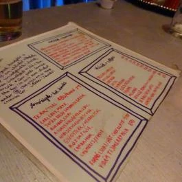 Kék Ló Fashion Pub, Budapest - Étlap/itallap