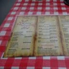 Keszegsütő Budapest - Étlap/itallap