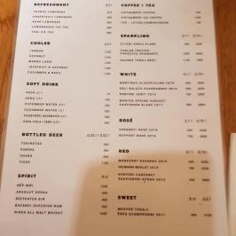 Khan Food & Bar, Budapest - Étlap/itallap