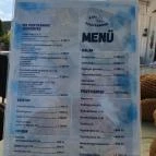 A kis Pisztrángos Fonyód - Étlap/itallap