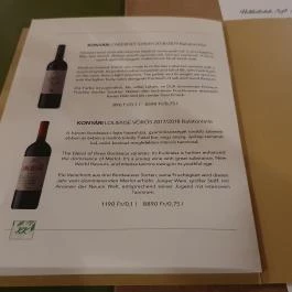 KisKert Vendéglő Siófok - Étlap/itallap