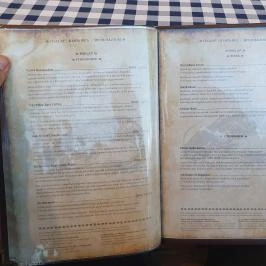 Kiskőrössy Halászcsárda Szeged - Étlap/itallap