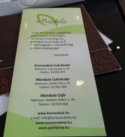 Kismandula Cukrászda