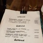 KISPIPA BAR & FOOD Budapest - Étlap/itallap