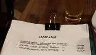KISPIPA BAR & FOOD Budapest - Étlap/itallap