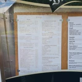 Kisvendéglő a Hargitához Békéscsaba - Étlap/itallap