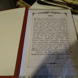 Kisvendéglő a Hargitához Békéscsaba - Étlap/itallap