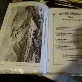 Kisvendéglő a Hargitához Békéscsaba - Étlap/itallap