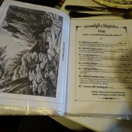 Kisvendéglő a Hargitához Békéscsaba - Étlap/itallap