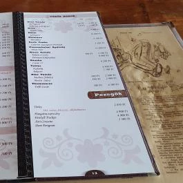 Kökénydombi Csárda, Hódmezővásárhely - Étlap/itallap