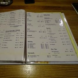 Kolbászda Vendéglátó Gasztronómiai Kft., Budapest - Étlap/itallap