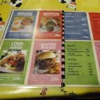 Komló és Tehén Budaörs - Étlap/itallap