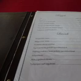Korona Vendéglő Battonya - Étlap/itallap