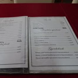Korona Vendéglő Battonya - Étlap/itallap