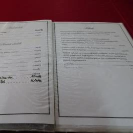 Korona Vendéglő Battonya - Étlap/itallap