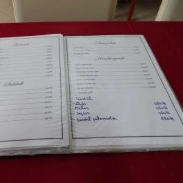 Korona Vendéglő Battonya - Étlap/itallap