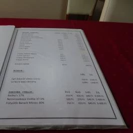 Korona Vendéglő Battonya - Étlap/itallap