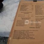 Kővirág Étterem Köveskál - Étlap/itallap