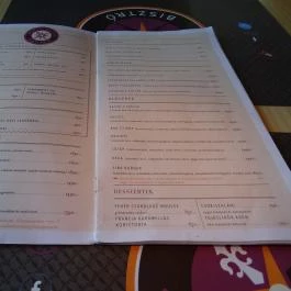 Központ Bisztró Budapest - Étlap/itallap