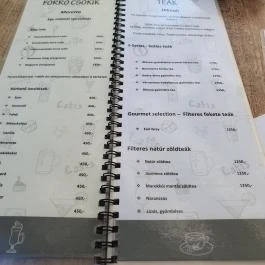 Központ Café & Bistro, Mosonmagyaróvár - Étlap/itallap