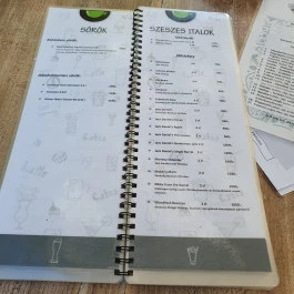 Központ Café & Bistro, Mosonmagyaróvár - Étlap/itallap