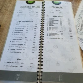 Központ Café & Bistro, Mosonmagyaróvár - Étlap/itallap