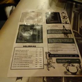 Krak'n Town Budapest - Étlap/itallap