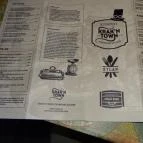 Krak'n Town Budapest - Étlap/itallap