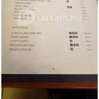 Kraszna Vigadó Étterem Kocsord - Étlap/itallap