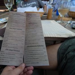 Krúdy Étterem (Villa Hotel), Debrecen - Étlap/itallap