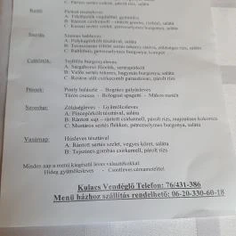 Kulacs Vendéglő Kiskunfélegyháza - Egyéb