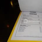 KUZIN Bar Budapest - Étlap/itallap