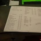 La Guillotine Bistro Budapest - Étlap/itallap