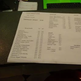 La Guillotine Bistro Budapest - Étlap/itallap