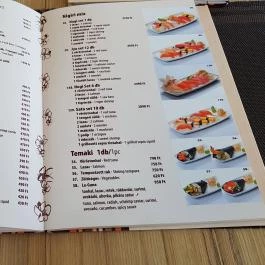 La Guna Sushi Bár, Budapest - Étlap/itallap