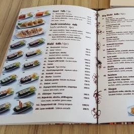 La Guna Sushi Bár, Budapest - Étlap/itallap