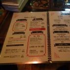 La Nube Budapest - Étlap/itallap