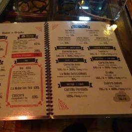 La Nube Budapest - Étlap/itallap