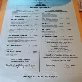 Lacus Pelso Pizzéria & Söröző, Ábrahámhegy - Egyéb