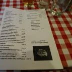 Lámpás Étterem és Galéria Zsámbék - Étlap/itallap