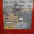 Lángos Oázis Nyíregyháza - Étlap/itallap