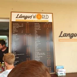Lángos World, Balatonmáriafürdő - Étlap/itallap