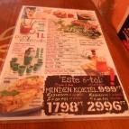 Laza Cafe & Bar - WestEnd City Center Budapest - Étlap/itallap