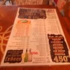 Laza Cafe & Bar - WestEnd City Center Budapest - Étlap/itallap