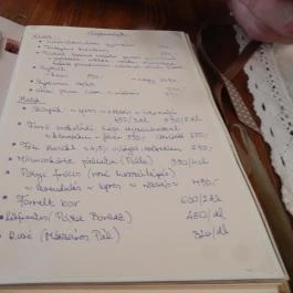 Le Petit Bistrot, Budapest - Étlap/itallap