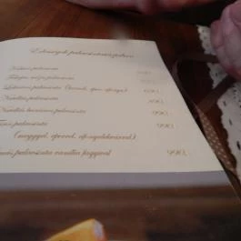 Le Petit Bistrot, Budapest - Étlap/itallap